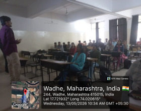 Expert Lecture by Alumnus Mr. Kailash Rashankar