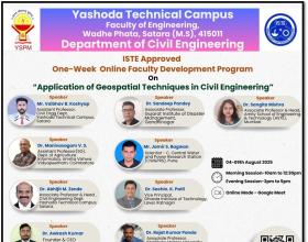 One-week Faculty Development Programme in Association with ISTE on 