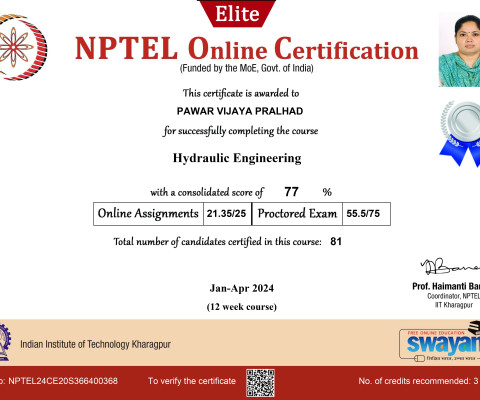 NPTEL Elite Certificate