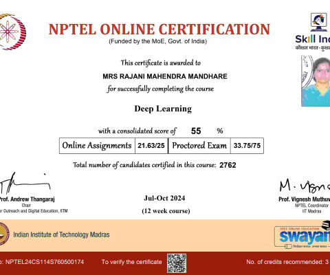 NPTEL Online Certification