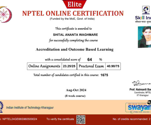 NPTEL Online Certification