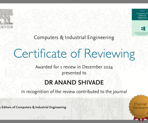 Reviewer Recognition