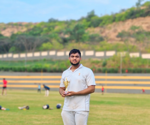 Participation in Cricket team of DBATU University