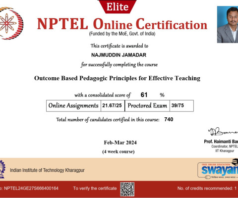 NPTEL COURSE