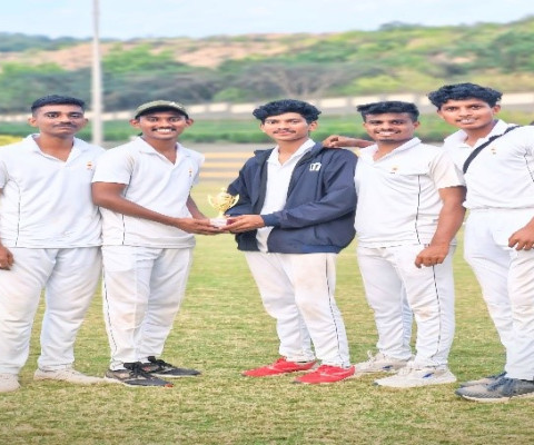 Runner up Cricket at Kolhapur Zonal Tournaments under DBATU