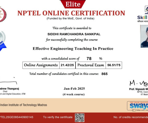 Effective Engineering Teaching in practices 