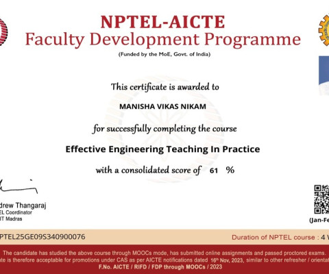Effective Engineering Teaching in practices 