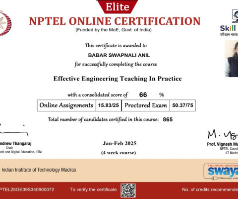Effective Engineering Teaching in practices 