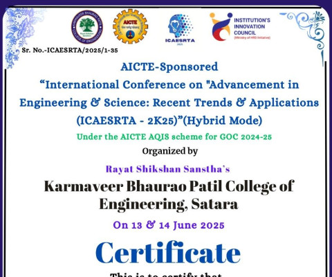 AICTE-Sponsored“International Conference 