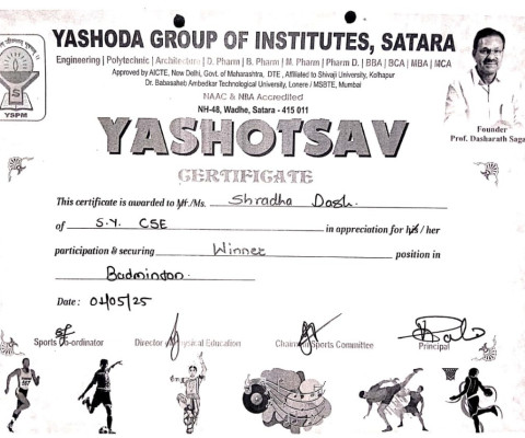 Winner in Badminton
