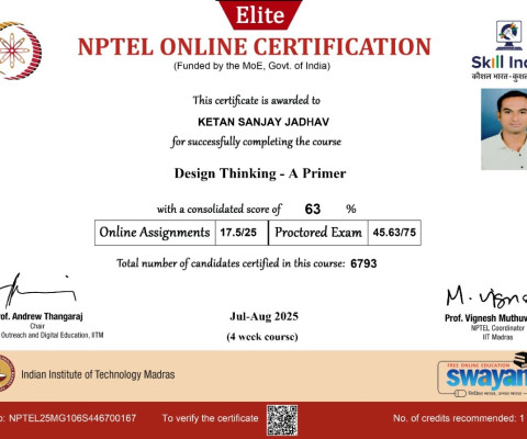 NPTEL Online Certification 