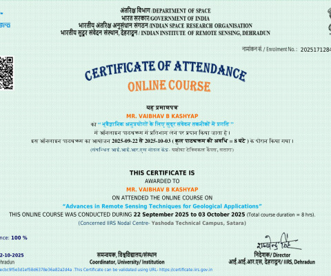 Advances in Remote Sensing techniques for Geological Applications