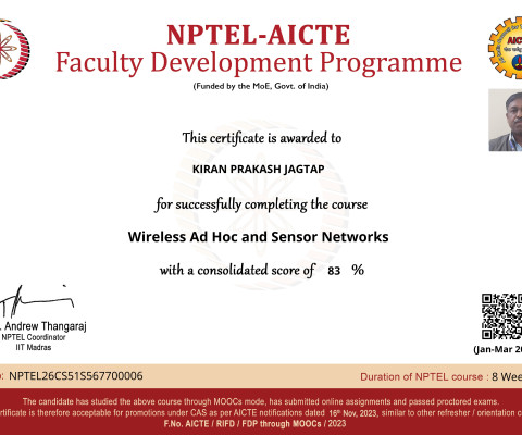 NPTEL-AICTE Faculty Development Programme