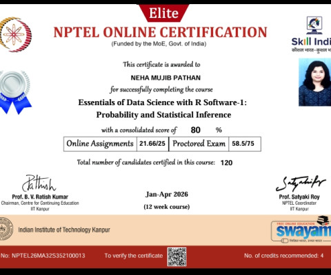 Essentials of Data Science with R software-1:Probability & Statistical Inference