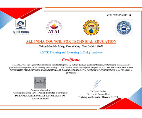 Sustainable Practices and Innovative Trends in Civil Engineering