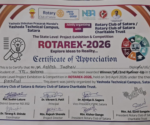 Sate Level Project Competition ROTAREX-2026